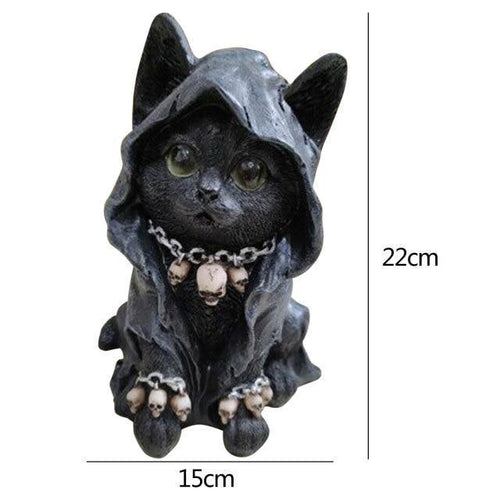 BowLift | Resin Black Cat Statue Decor