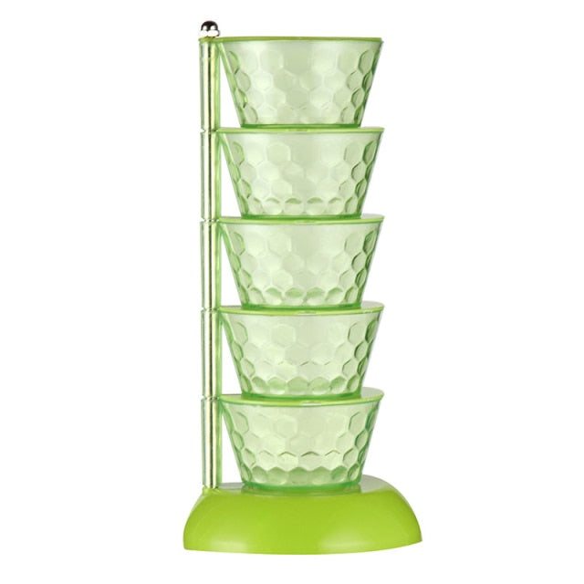 BowLift | Multi-Layer Creative Rotating Seasoning Storage Box