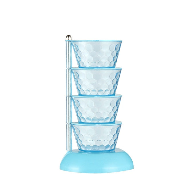 BowLift | Multi-Layer Creative Rotating Seasoning Storage Box