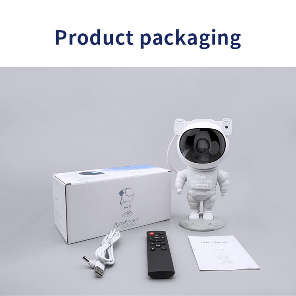 BowLift | Galaxy Astronaut Night Light Room Projector