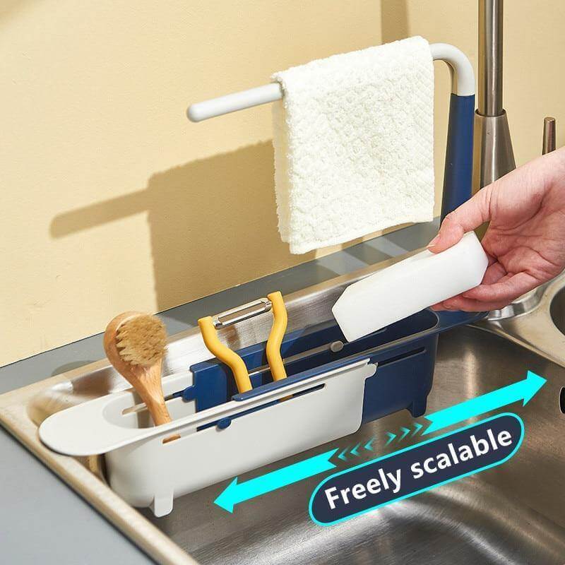 BowLift | 2in1 Kitchen Sink Folding Drain Rack