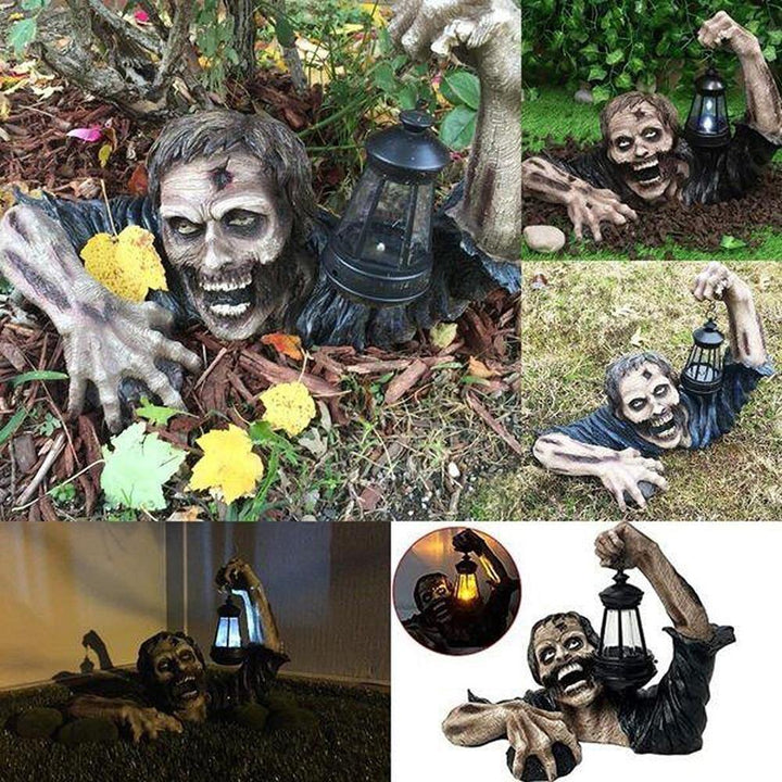 Zombie Statue  Halloween Decoration | Bowlift