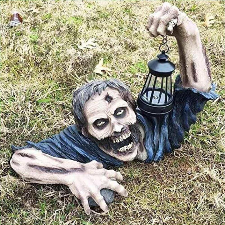 Zombie Statue  Halloween Decoration | Bowlift