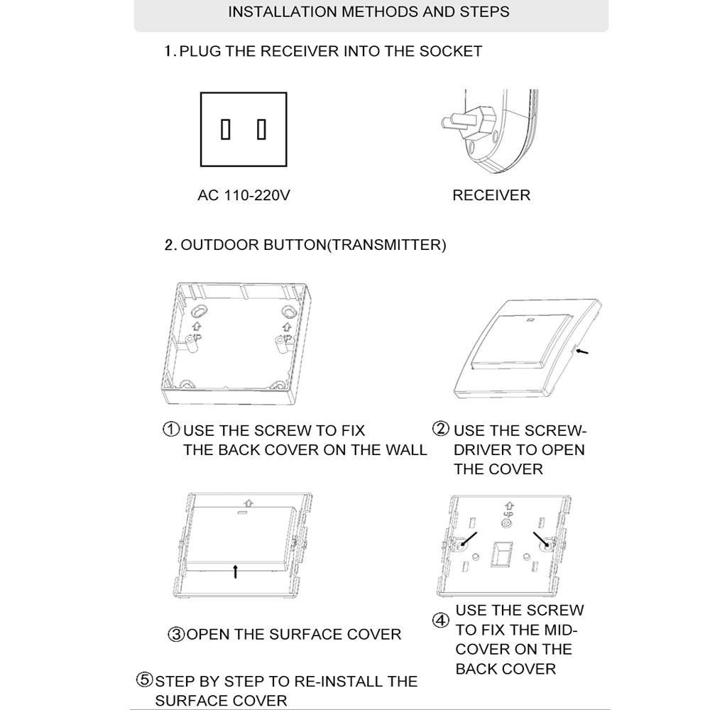 BowLift | Waterproof Cordless Wireless Doorbell