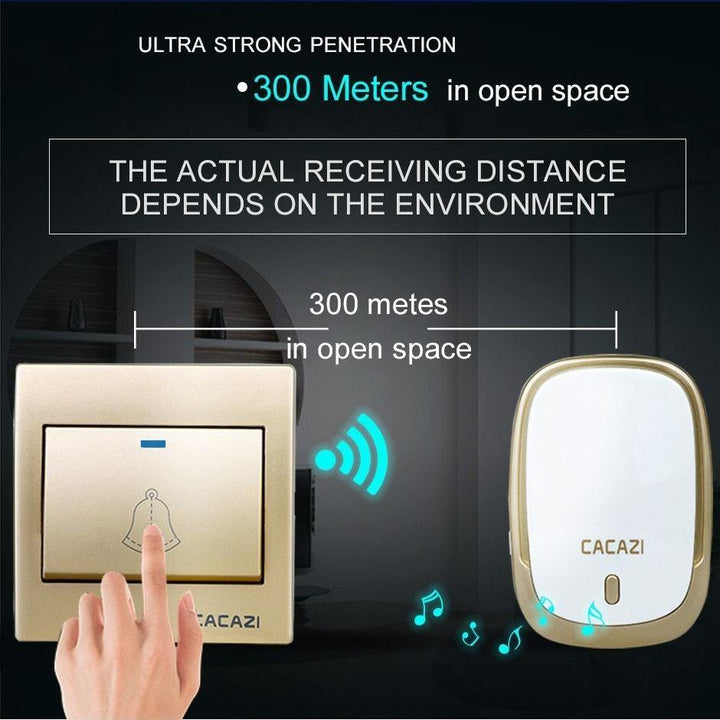 BowLift | Waterproof Cordless Wireless Doorbell