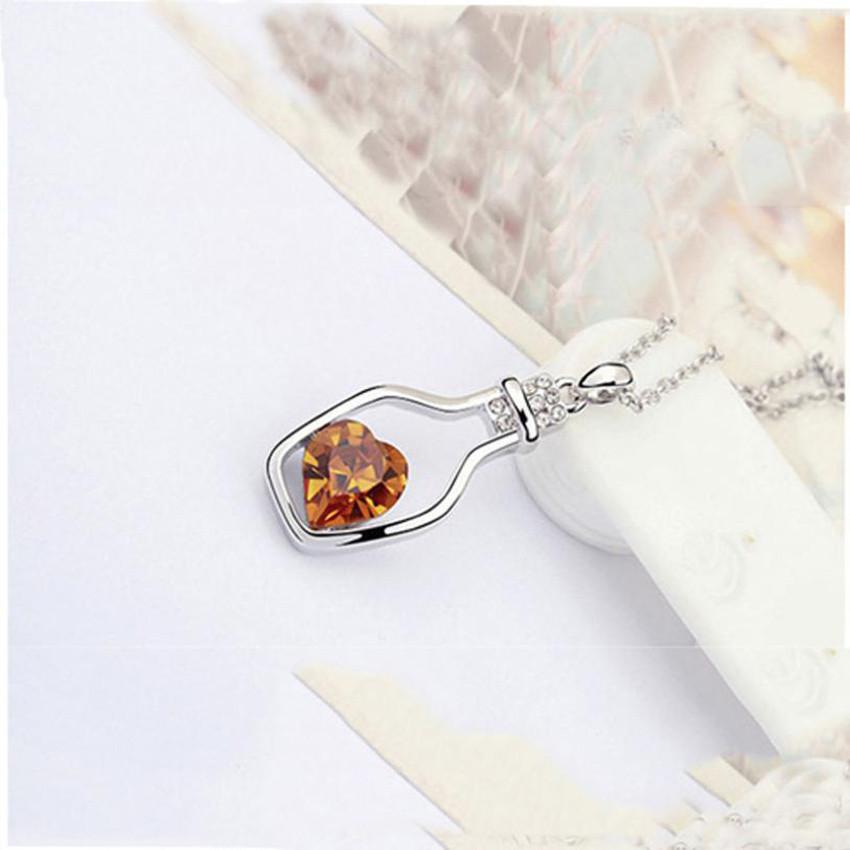 Love in a Bottle - Crystal Necklace | Bowlift