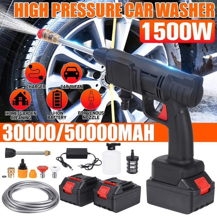 High Pressure Electric Cordless Car Washer Gun | Bowlift