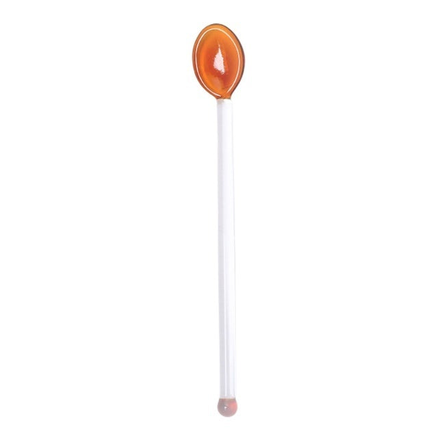 BowLift | Fun Wavy Glass Dessert Spoons
