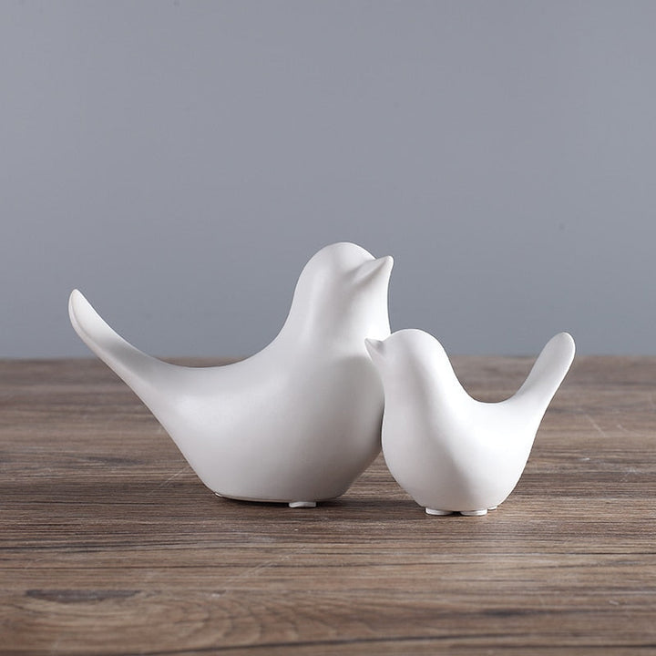 Nordic Creative Ceramic Bird Figurines | Bowlift