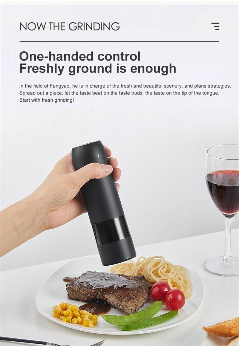 BowLift | Rechargeable Automatic Salt Pepper Grinder