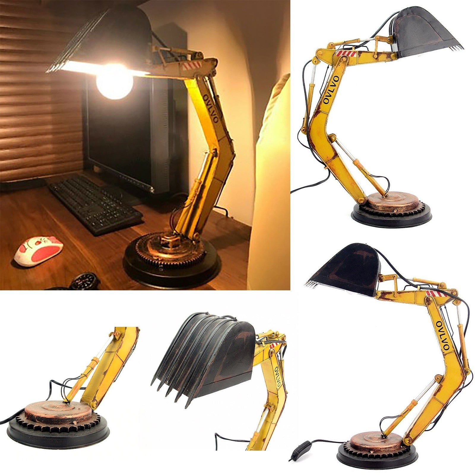 BowLift | Unique Digger Table Lamp