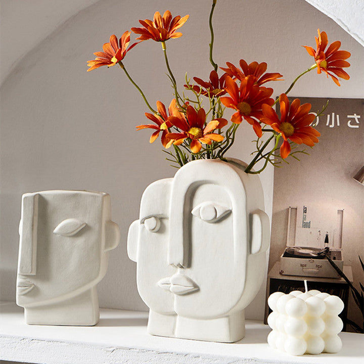 BowLift | Nordic Modern Ceramic Art Face Vase