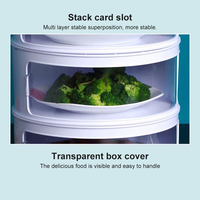 BowLift | Multilayer Transparent Kitchen Food Storage Box