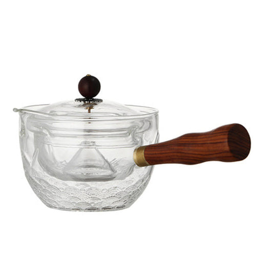 BowLift | Glass Teapot with Strainer