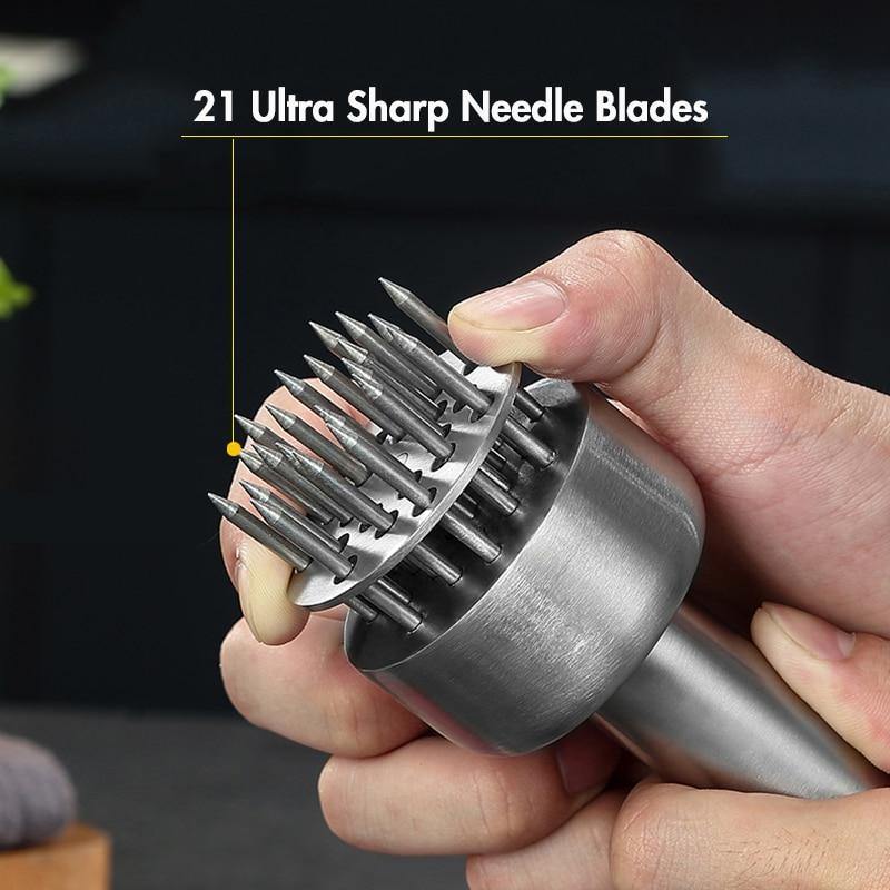 BowLift | Stainless Steel Ultra Sharp Meat Tenderizer