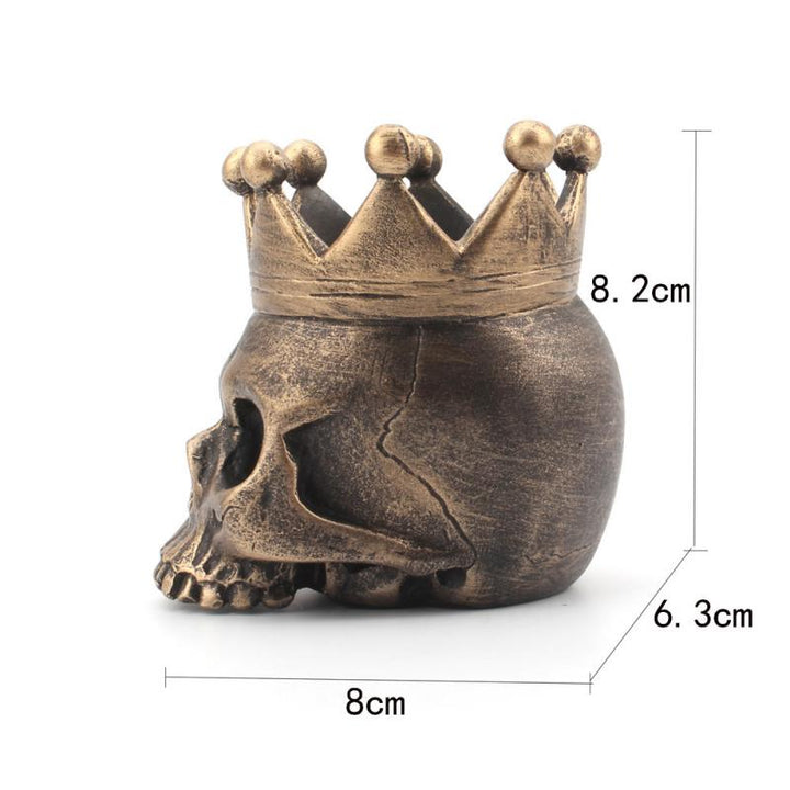 Mini Skull Head Candle Holder Mold | Bowlift