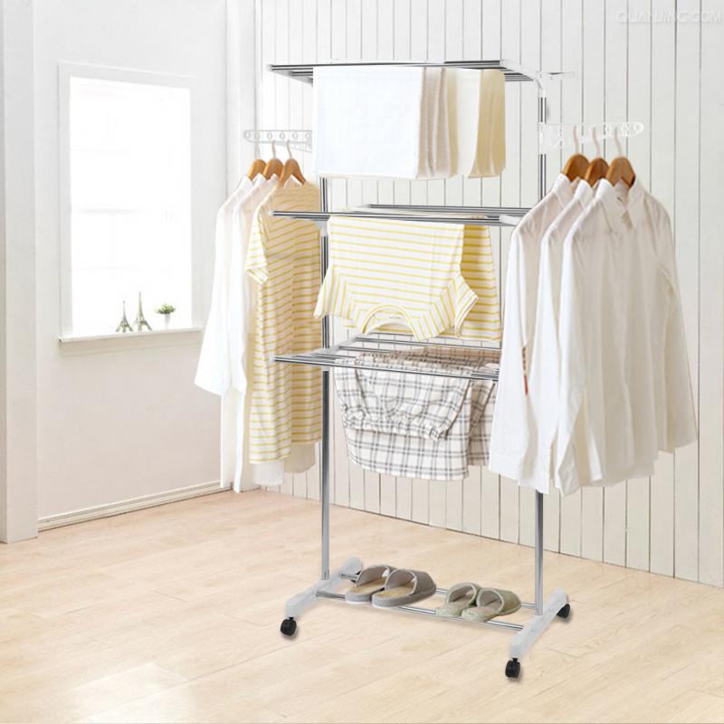 FoldaBowlifte Multi-Layer Clothes Hanger Rack Stand | Bowlift