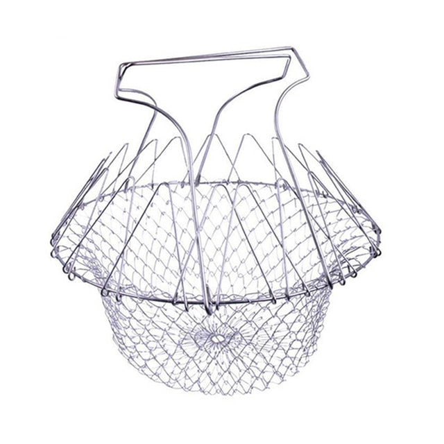 BowLift | Multifunctional Foldable Steam Fry Cooking Mesh Strainer