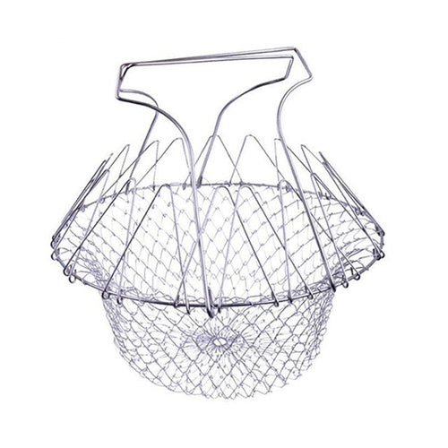 BowLift | Multifunctional Foldable Steam Fry Cooking Mesh Strainer
