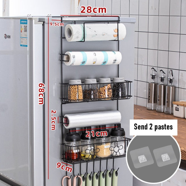 BowLift | Refrigerator Hanging Side Storage Rack