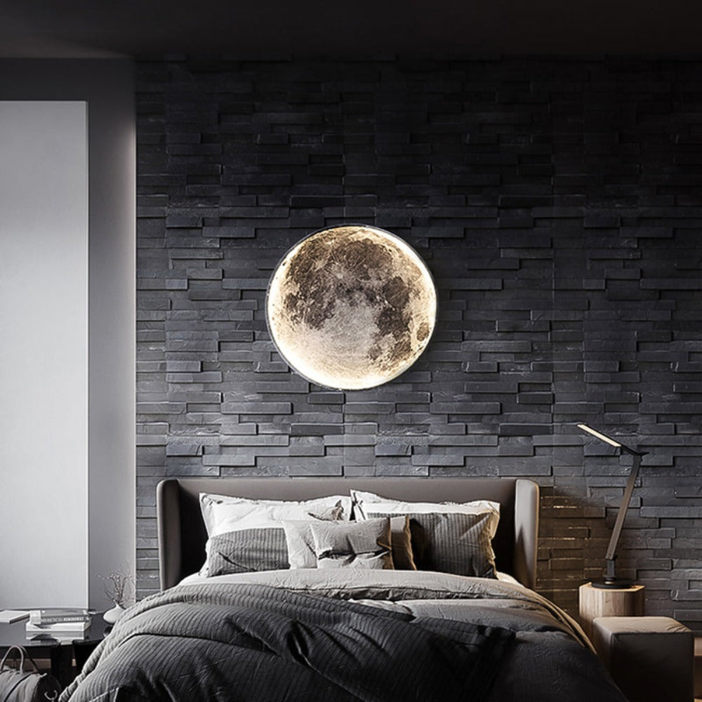 BowLift | 3D LED Moon or Earth Ceiling or Wall Lamp (3 Styles) 24CM-80CM
