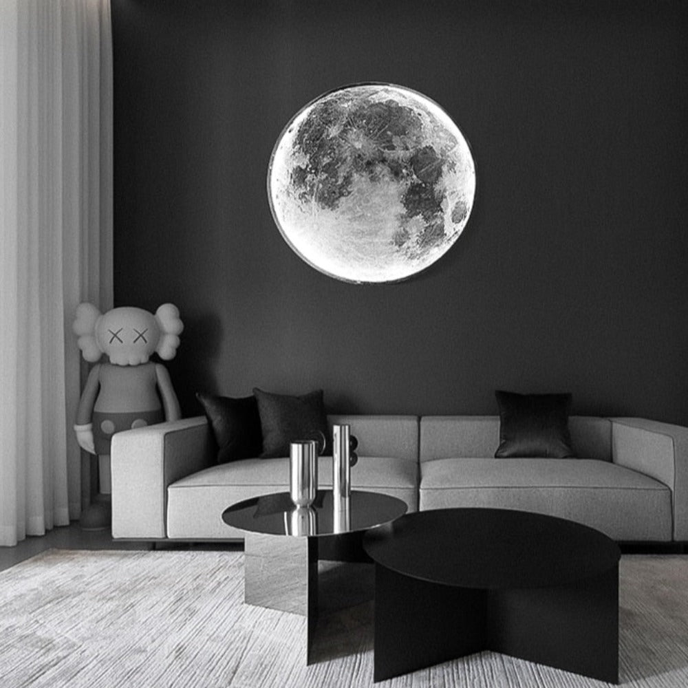 BowLift | 3D LED Moon or Earth Ceiling or Wall Lamp (3 Styles) 24CM-80CM