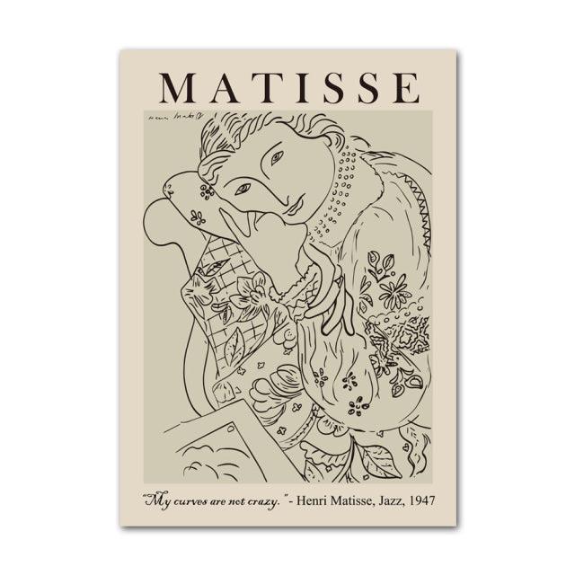 BowLift | Henri Matisse Picasso Abstract Canvas