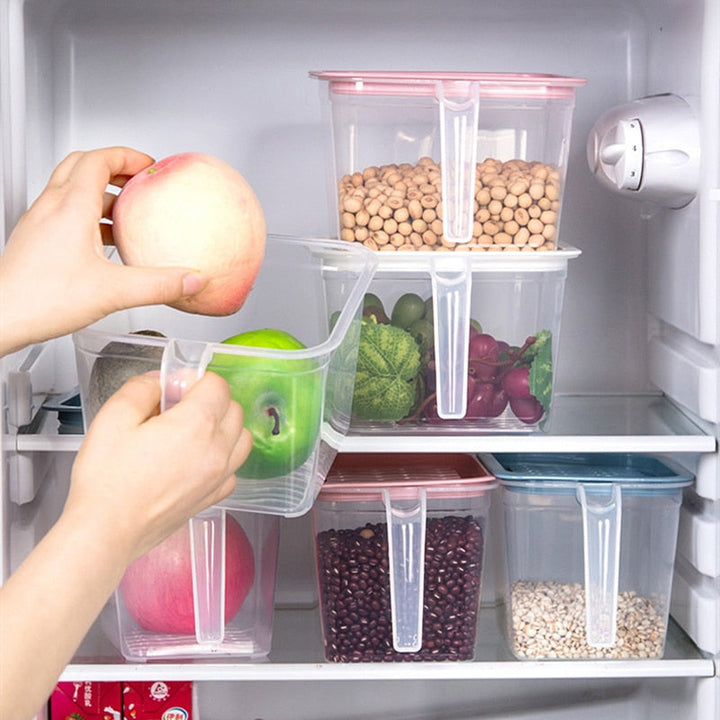 BowLift | Stackable Refrigerator Transparent Storage Box