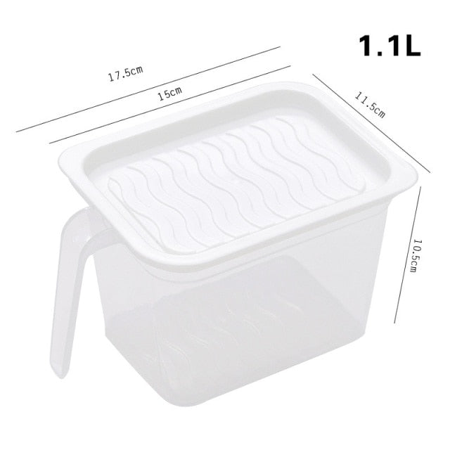 BowLift | Stackable Refrigerator Transparent Storage Box
