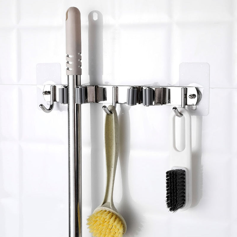 BowLift | 10 pieces heavy-duty punch-free transparent adhesive hooks