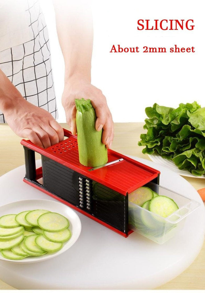 BowLift | Multifunctional Four-sided Vegetable Grater Slicer