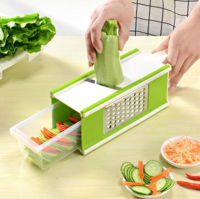 BowLift | Multifunctional Four-sided Vegetable Grater Slicer