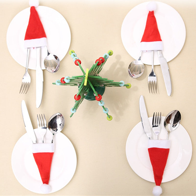 BowLift | Christmas Silverware Holder Set