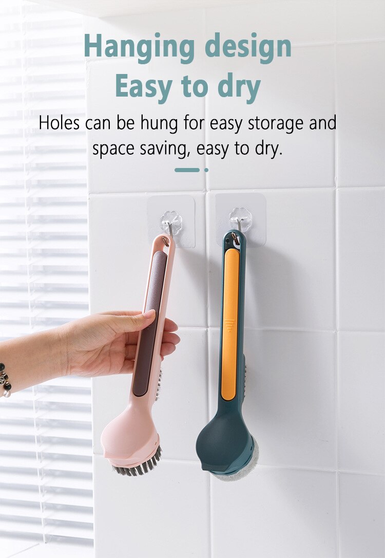 BowLift | 2in1 Long Handle Dish Brush