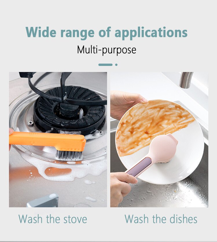 BowLift | 2in1 Long Handle Dish Brush