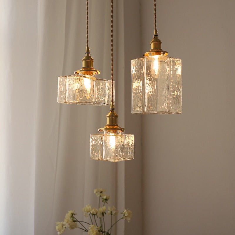 Whitley - Vintage Glass Hanging Lamps | Bowlift