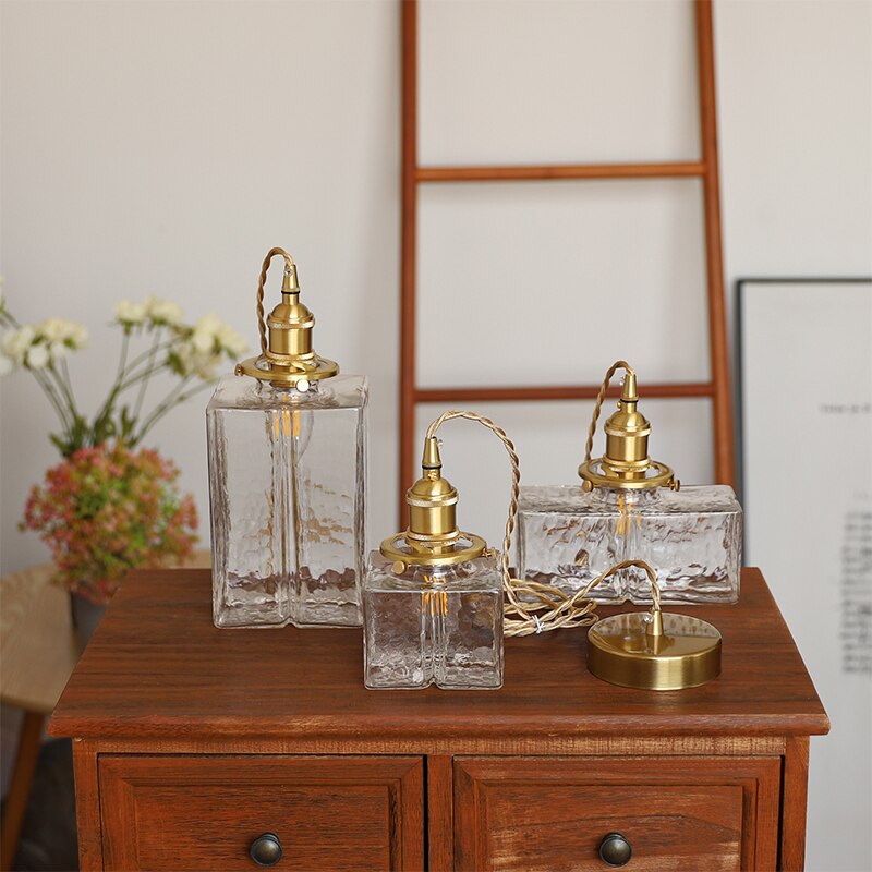 Whitley - Vintage Glass Hanging Lamps | Bowlift