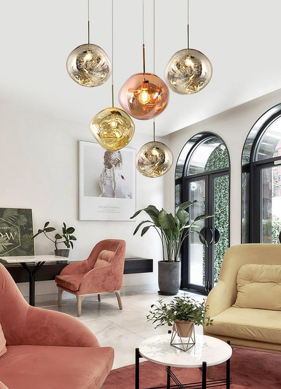 BowLift | Chroma Glow - Playful and elegant pendant light