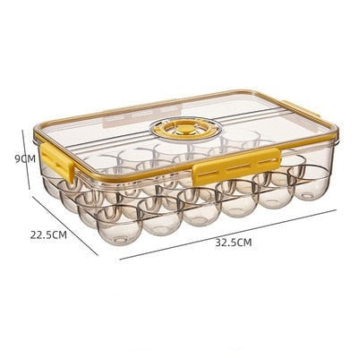 BowLift | Transparent Refrigerator Thick Storage Organizer Box