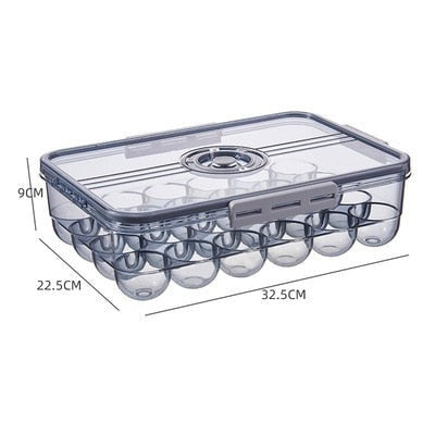 BowLift | Transparent Refrigerator Thick Storage Organizer Box
