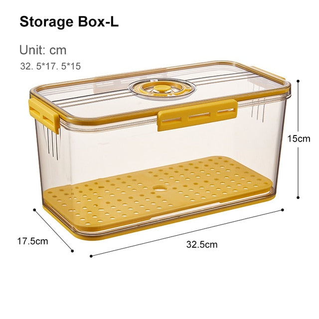 BowLift | Transparent Refrigerator Thick Storage Organizer Box