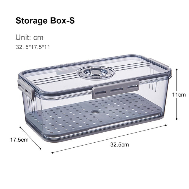 BowLift | Transparent Refrigerator Thick Storage Organizer Box