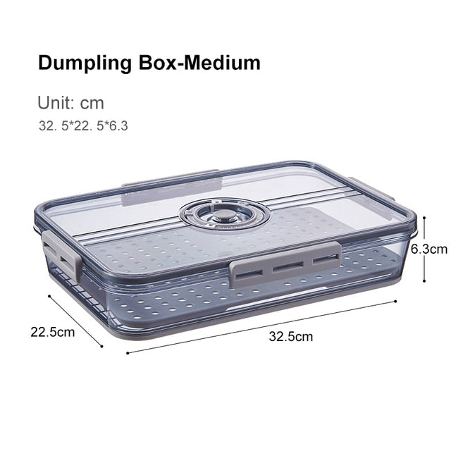 BowLift | Transparent Refrigerator Thick Storage Organizer Box