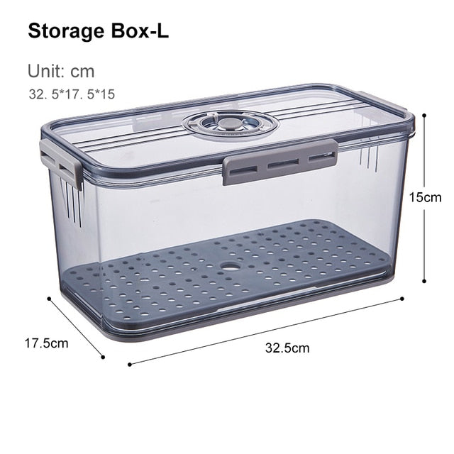 BowLift | Transparent Refrigerator Thick Storage Organizer Box