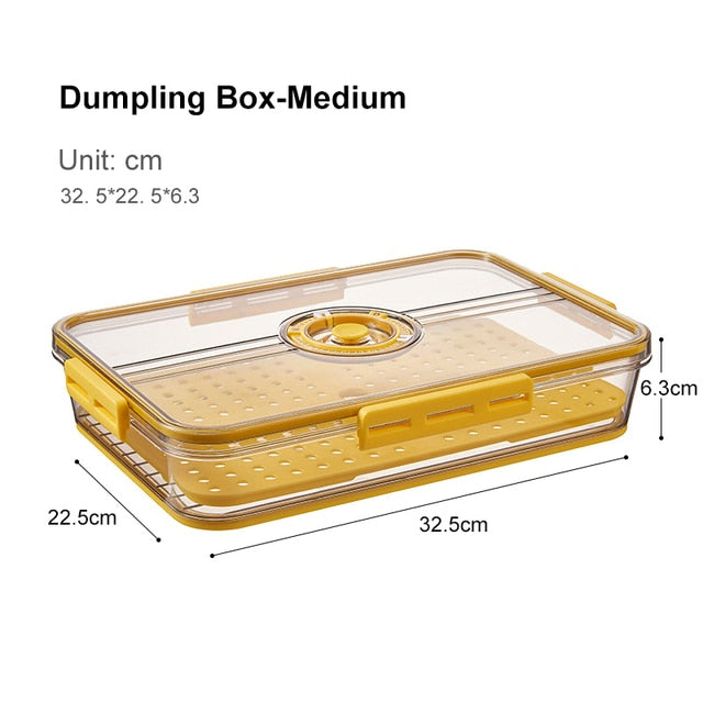 BowLift | Transparent Refrigerator Thick Storage Organizer Box