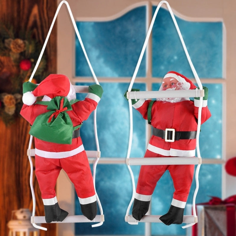 BowLift | Christmas Santa Claus Doll Pendant Ladder