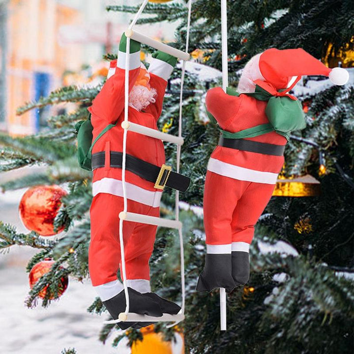 BowLift | Christmas Santa Claus Doll Pendant Ladder