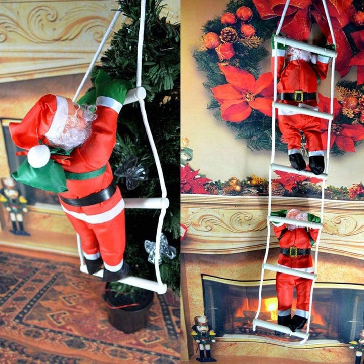 BowLift | Christmas Santa Claus Doll Pendant Ladder