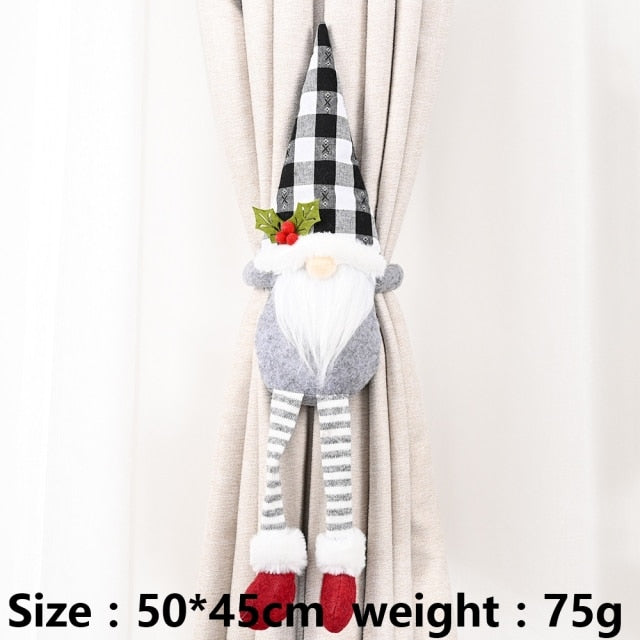 BowLift | Christmas Santa Elk Curtain Holder
