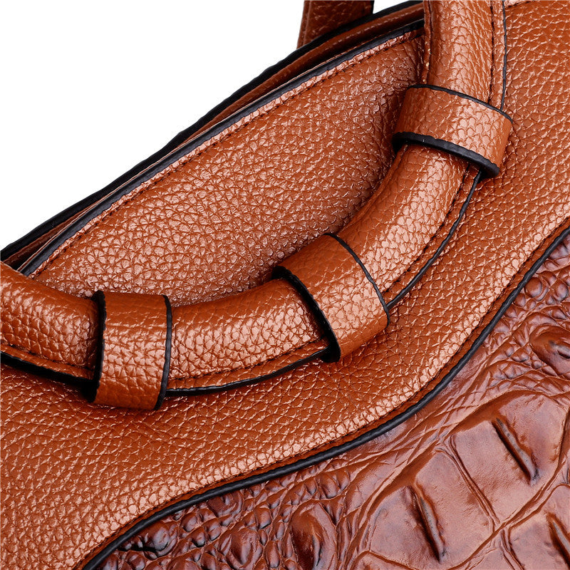 BowLift | Leather Crocodile Bag – with handcrafted details